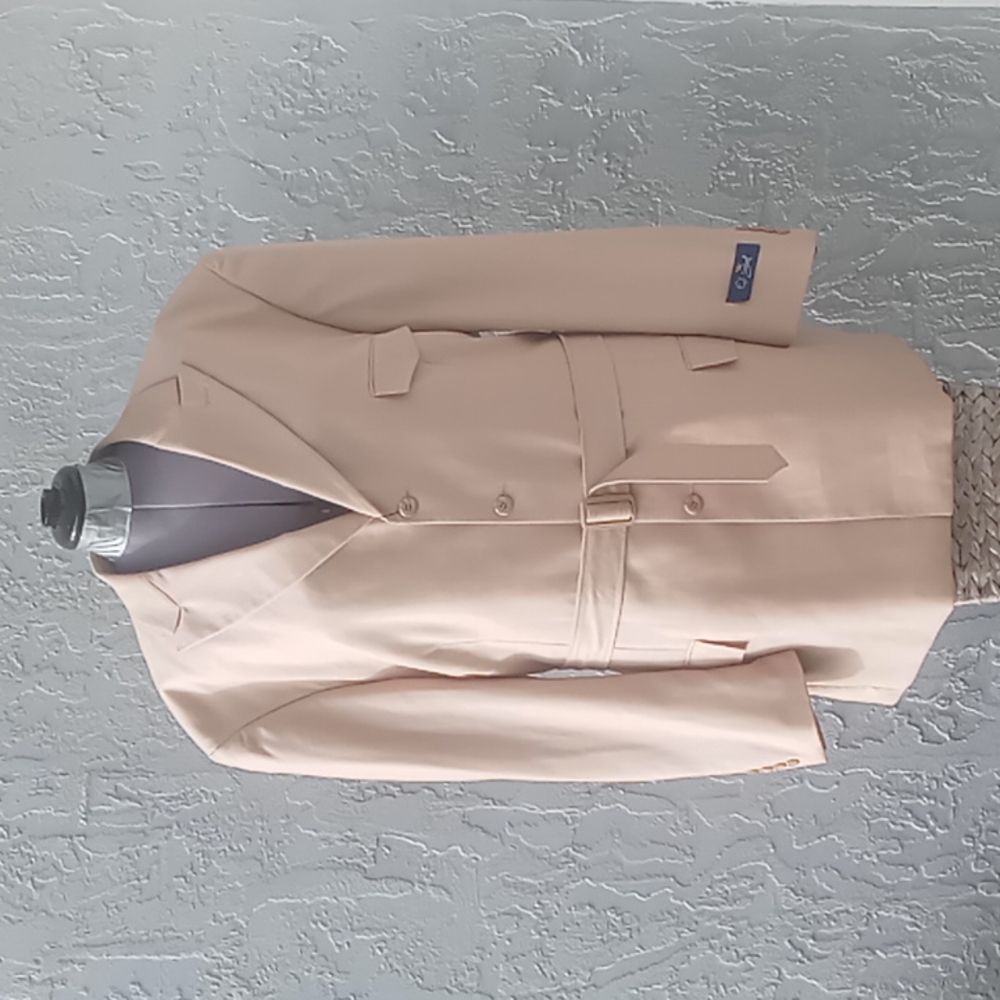 E.J. Samuels Men's (4) Button Lux Blazer/Trench